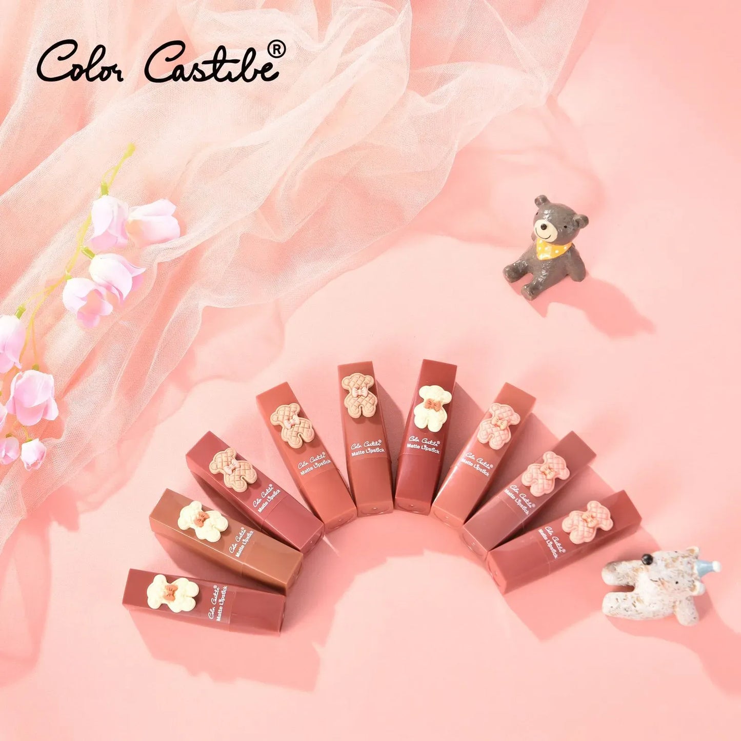 3 Matte Lipstick Set – Long Lasting & Smooth Finish (Only 1299)