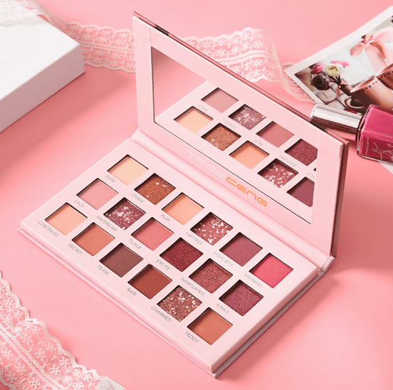Huda Beauty The New Nude Eyeshadow Palette - 18 Pan Ultra-Pigmented Shadow Collection with Mattes
