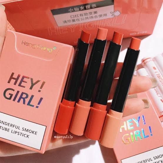 Hey Girl Smoke Lipstick Pack of 4 – Matte Long Lasting Shades