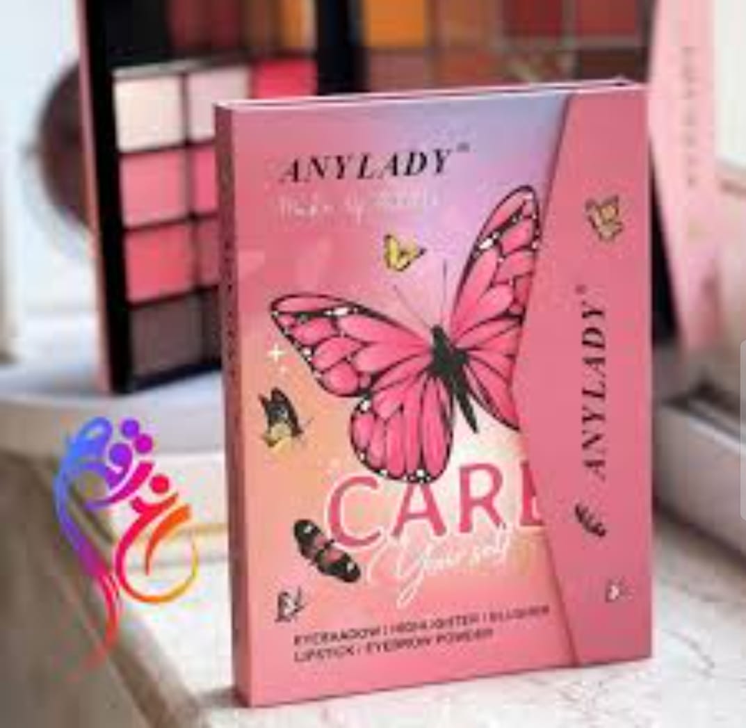 Any Lady Butterfly Makeup Palette – Style 2 | Multi-Color Glam Kit