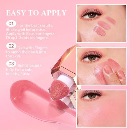 Mousse Liquid Blush Stick with Cushion Applicator