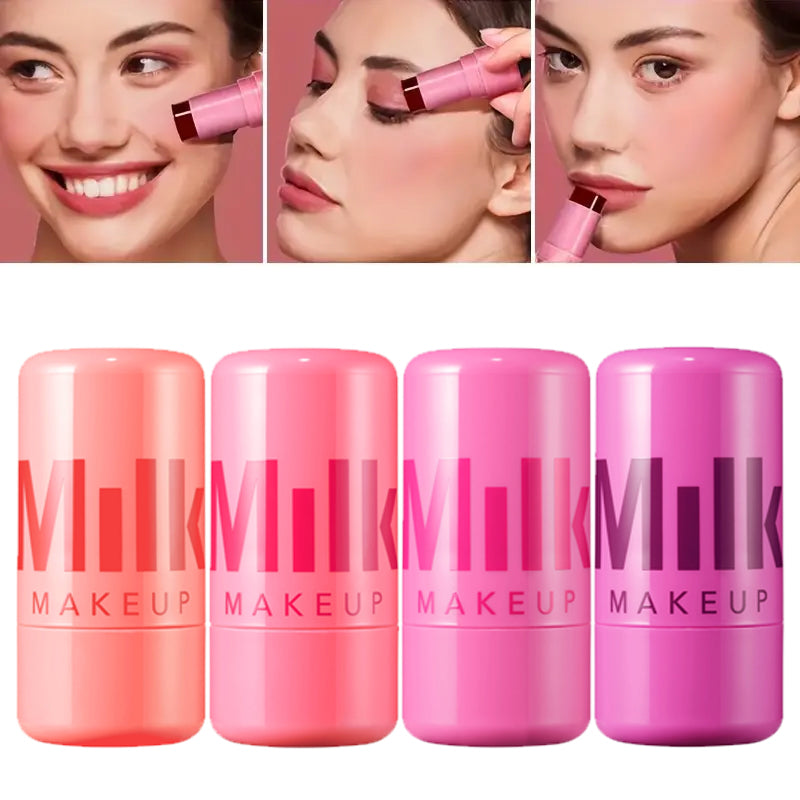 4-in-1 Milk Makeup Lip & Cheek Stick Set