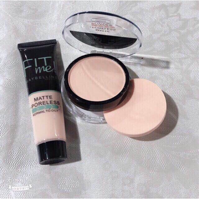 2-in-1 Makeup Deal – Liquid Foundation & Face Powder Combo for Smooth, Flawless Finish – Budget-Friendly Beauty Set - Ivory Shade
