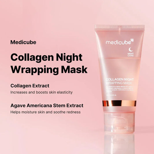 Medicube Collagen Night Wrapping Mask – Hydrating & Firming Care