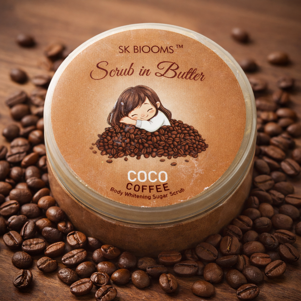 2in1 Body Scrub Set – Sugar + Coffee Exfoliating Scrub (Only 1500)